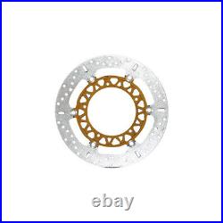 EBC MD2105X Motorcycle Motorbike Front Left Brake Disc Gold / Silver 310mm