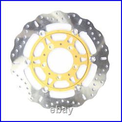 EBC MD4159XC Motorcycle Motorbike Front Left Brake Disc Gold / Silver 300mm