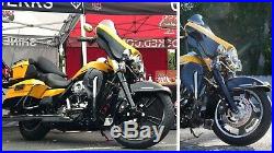 Enforcer Style ReInforcer Gloss Black Front 21 Wheel Harley 08-19 Touring Mod