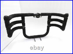 Fit For Bullet Airfly Front Leg Guard Wrapped With Black Rope Royal Enfield