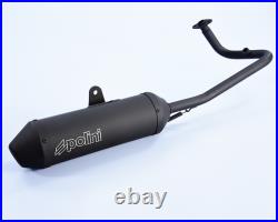 Free Shipping Complete Exhaust Polini For Motorcycle Parts Scooter Accessories