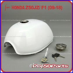 Fuel Tank White Gloss Colour for Honda Monkey Bike Z50JZ Z50F1 2009-18