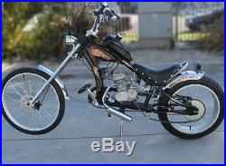 Full Set Bike Motor 2-Stroke 80cc Petrol Gas Motorized Bicycle Engine Kit Cyclin