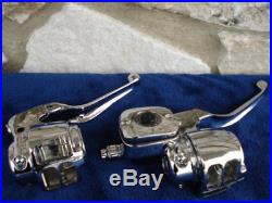 Handlebar Hand Controls Brake Clutch Levers For Harley 1996-06