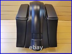 Harley Davidson Softail 6Down/Out Stretched Saddlebags Fender, Deluxe & Heritage