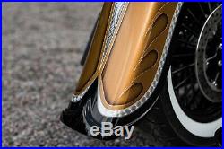 Harley-davidson 4 Stretch Softail Rear Fender With Tip 00-17