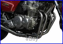Honda CB750K CB750F CB750C CB900F Stainless 4-1 Exhaust Cafe Racer Muffler 79-82