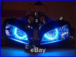 Honda CBR600RR 2003-04-05-2006 Custom Headlight assembly Multi color Angel eye