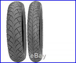 Honda Rebel 250 Motorcycle Tire Set. Two Tires Shipped To Your Door For Free