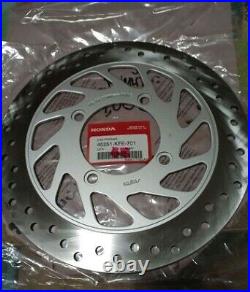 Honda XL125V VA Front Brake Disc All Model Years WITH PADS Genuine OEM Parts