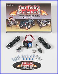 Hot Licks Exhaust Flamethrower Single Exhaust Kit for Motorcycles All Vehicles