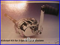 KICKSTART kit for HARLEY 5-speed Trans / ADD KICKER! (Complete! KIT) MAKE OFFER