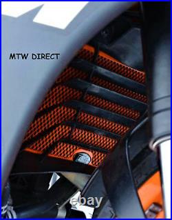 KTM 1290 Super Duke R & GT 2014-2018 R&G Racing orange radiator guard cover