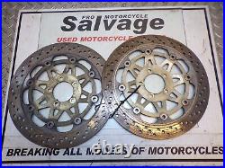 Kawasaki Zxr 750 1989 H1brake Discs Frontused Motorcycle Parts