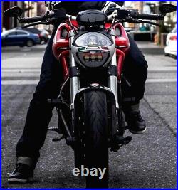 LED Headlight Ducati Monster 695, 696, 795, 796, 1100, 1100S & EVO. USA