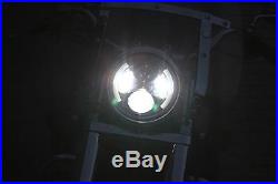 LED Scheinwerfer Abblendlicht Fernlicht Standlicht 7 Zoll für Harley Davidson