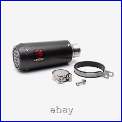 Lextek Carbon Fibre CP9C Exhaust Silencer 180mm 51mm Easy to Replace Exhaust