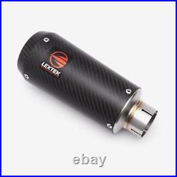 Lextek Carbon Fibre CP9C Exhaust Silencer 180mm 51mm Easy to Replace Exhaust