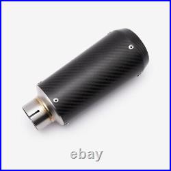 Lextek Carbon Fibre CP9C Exhaust Silencer 180mm 51mm Easy to Replace Exhaust