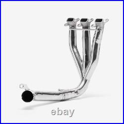 Lextek Exhaust Header for Triumph Explorer 1200 (12-18) for Triumph Polished