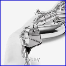 Lextek Stainless Steel Header for BMW S1000 RR 2010-2014 Polished Front CMPO