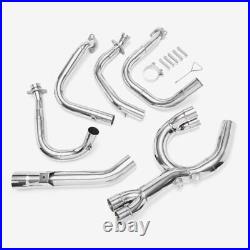 Lextek Stainless Steel Header for Honda VFR800 1998-2001 Polished Lifetime