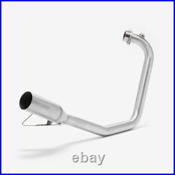 Lextek Stainless Steel Header for Honley, Lexmoto, Yamaha Bare Exhaust Header