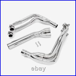 Lextek Stainless Steel Header for Kawasaki H2 SX, H2 SX SE Polished Lifetime