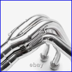 Lextek Stainless Steel Header for Kawasaki Z900 RS 2017-2024 Polished Lifetime