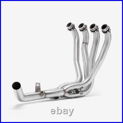 Lextek Stainless Steel Header for Suzuki GSX-S 750 2017-2020 Bare Front CMPO