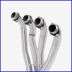 Lextek Stainless Steel Header for Suzuki GSX-S 750 2017-2020 Bare Front CMPO