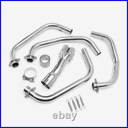 Lextek Stainless Steel Header for Suzuki Polished Exhaust Header Exhaust Header