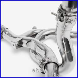 Lextek Stainless Steel Header for Suzuki SV 1000 2003-2007 Polished Lifetime