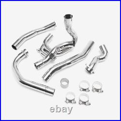 Lextek Stainless Steel Header for Suzuki SV 1000 2003-2007 Polished Lifetime