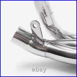 Lextek Stainless Steel Header for Suzuki SV650 2003-2015 Polished Lifetime