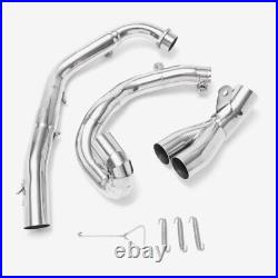 Lextek Stainless Steel Header for Suzuki SV650 2003-2015 Polished Lifetime