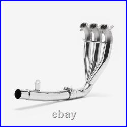 Lextek Stainless Steel Header for Triumph TIGER 1050 2013-2020 Polished Front