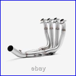 Lextek Stainless Steel Header for Yamaha YZF-R6 2017-2022 Bare Exhaust Header