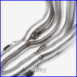 Lextek Stainless Steel Header for Yamaha YZF-R6 2017-2022 Bare Exhaust Header