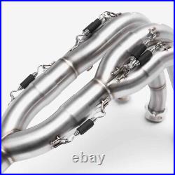 Lextek Stainless Steel Header for Yamaha YZF-R6 2017-2022 Bare Exhaust Header