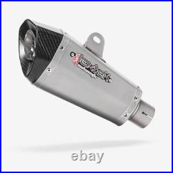 Lextek Stainless Steel XP10 Exhaust Silencer Matt 210mm with Carbon Tip 51mm