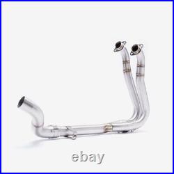 Lextek Stainless Steel XP13C Full Exhaust System for SUZUKI GSX-8R, GSX-8S Black