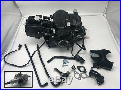 Lifan 125cc Motorcycle Engine with Carb. OHC Horiz. Single Cylinder 4 Stroke