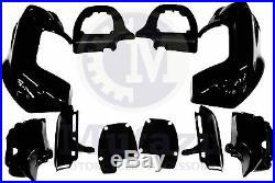 Lower Vented Fairing Kit 4 Harley Road Glide FLTR only, with all needed hardware
