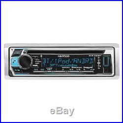 Marine Bluetooth AUX CD Radio, 98-2013 Harley Install CD Dash Kit Install Adapter