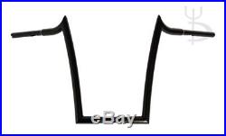 Meat Hook 14 Rise Custom Black Ape Hangers Bars Fat 1-1/4 Handlebars Harley