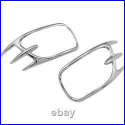 Mirror-Back Accent Grilles Chrome Signal Lens For a Honda Goldwing GL1800