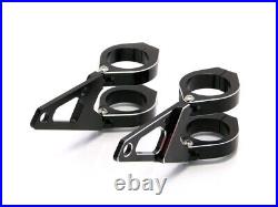 Motorcycle Headlight Brackets 32-33mm Cafe Racer Brat Scrambler HIGH QUALITY