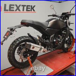 Motorcycle Lextek Stainless Steel SP4 Full Exhaust System for Lexmoto, Taro NEW