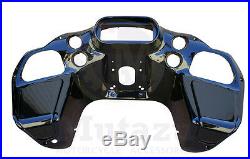 Mutazu Inner ABS Front Fairing with glove for Harley Road Glide 1998-2013 FLTR